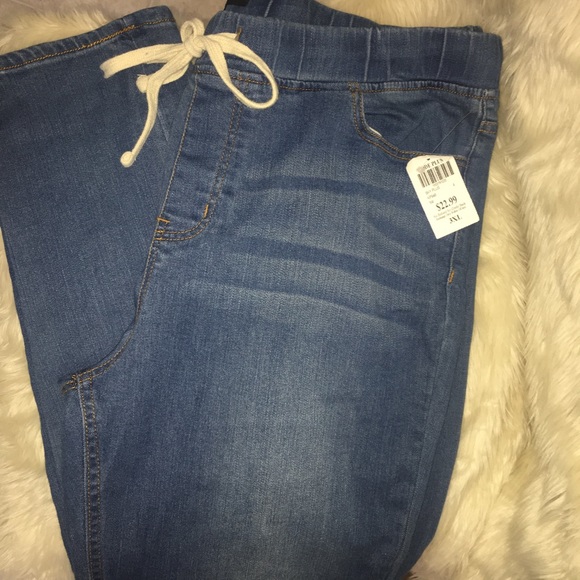 Plus size drawstring jeans - Picture 3 of 3